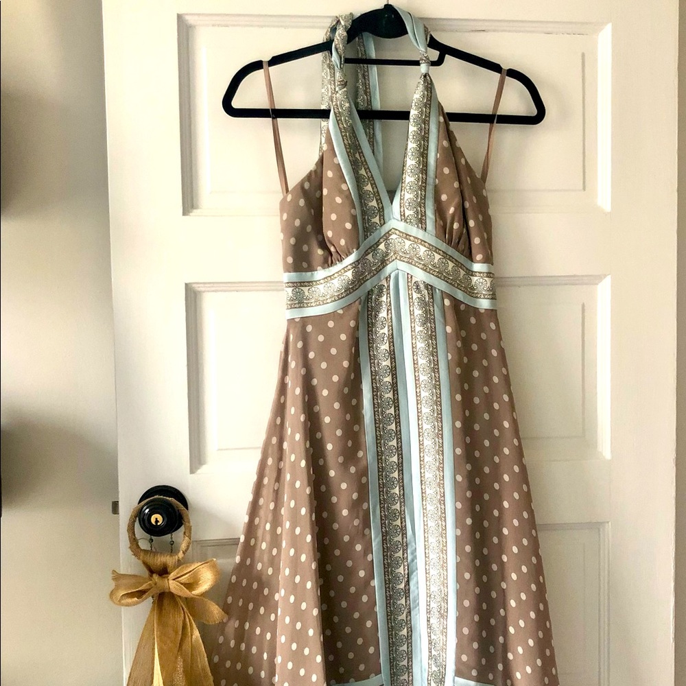 BCBG halter dress